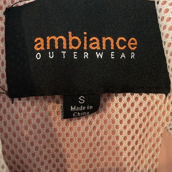 Ambiance Outerwear Color Block Windbreaker - Picture 6 of 7